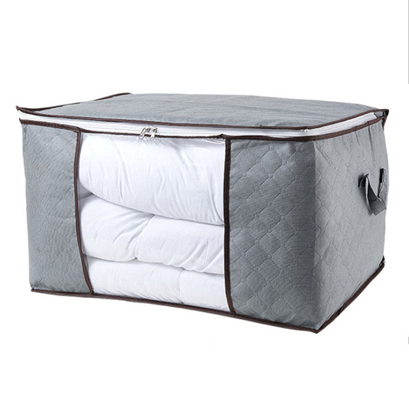 Large Capacity Storage Bag Zipper Dustproof Organizer Foldable Clothes Box