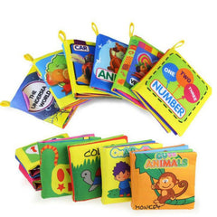 Fun 0-3 Year Old Baby Puzzle Cloth Book