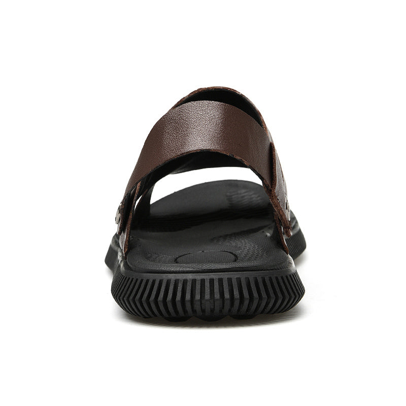 Men's Open Toe Sandals Anti skid Flip Flops Outdoor Beach