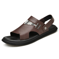 Men's Open Toe Sandals Anti skid Flip Flops Outdoor Beach