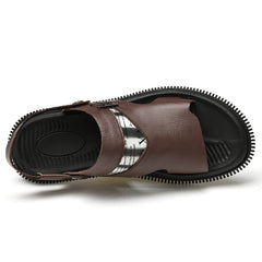 Men's Open Toe Sandals Anti skid Flip Flops Outdoor Beach