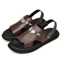 Men's Open Toe Sandals Anti skid Flip Flops Outdoor Beach