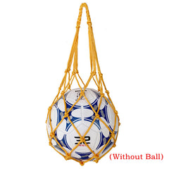 Colorful Football Basketball Bag Net Portable Foldable Sport Training