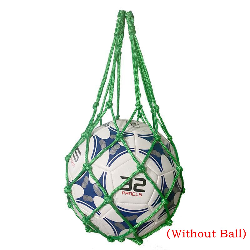 Colorful Football Basketball Bag Net Portable Foldable Sport Training