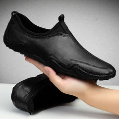 Men's Slip-On Leather Loafers
