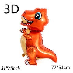 3D Dino Foil Balloon for Kids' Parties