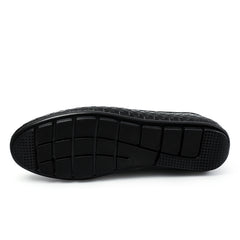Men's Plaid Bit Loafers Autumn Winter Shoes