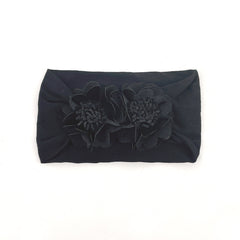 Wide Headband Flower Decor Hair Band for Baby Girls