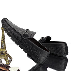 Men's Plaid Loafers Sneakers