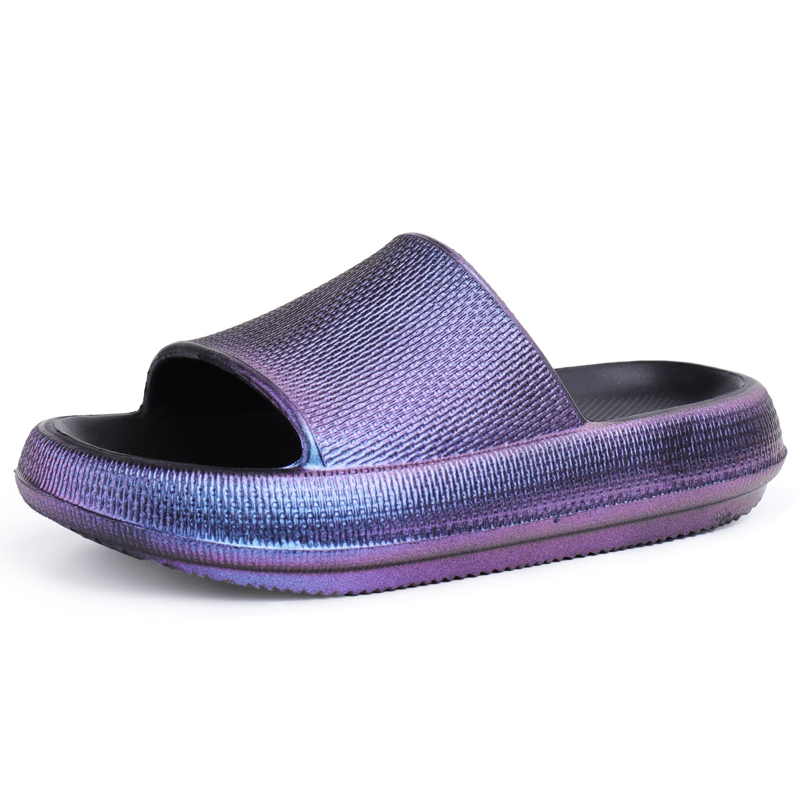Men's Cloud Slides Pillow Slippers Lightweight Open Toe Shoes