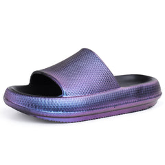 Men's Cloud Slides Pillow Slippers Lightweight Open Toe Shoes
