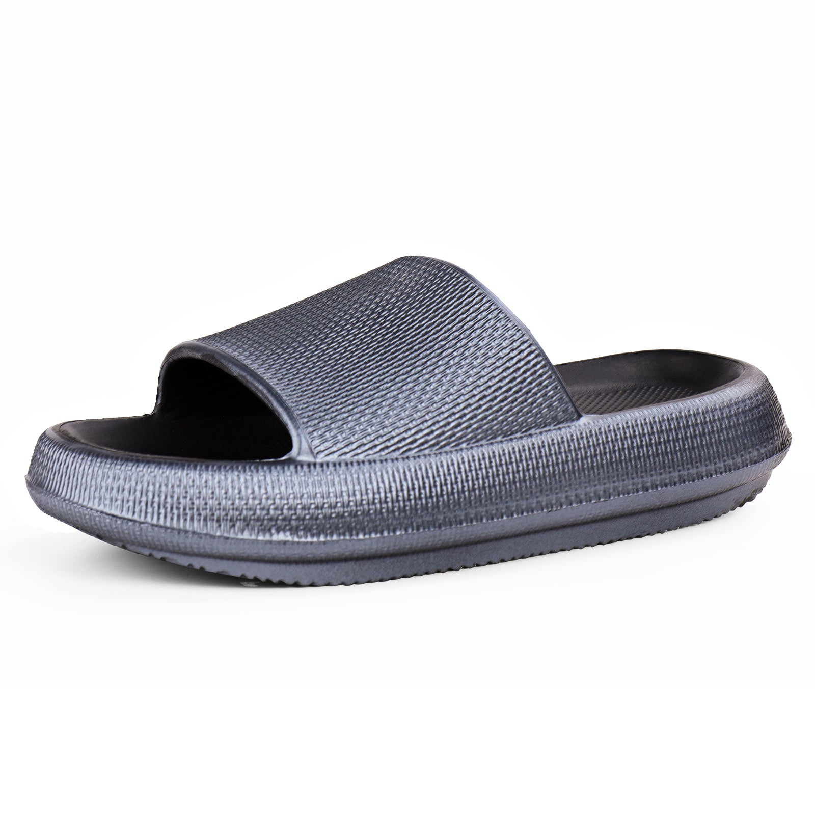 Men's Cloud Slides Pillow Slippers Lightweight Open Toe Shoes
