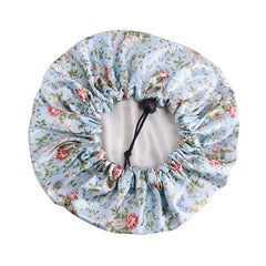 Baby Floral Satin Bonnet Cap for Girls & Boys