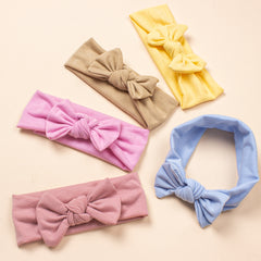 Bow Wide Headbands Elastic Hair Bands Hair Accessories For Baby Boys And Girls