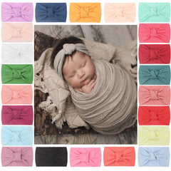 Baby Bow Wide Headband Hair Accessories