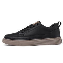 Men's Casual Lace Up Skate Shoes Lightweight Non slip Sneakers