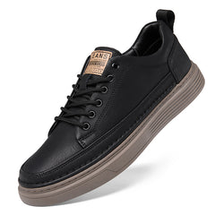 Men's Casual Lace Up Skate Shoes Lightweight Non slip Sneakers