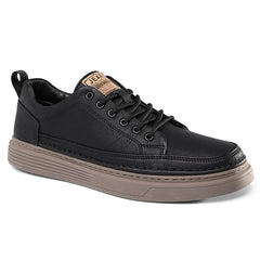 Men's Casual Lace Up Skate Shoes Lightweight Non slip Sneakers