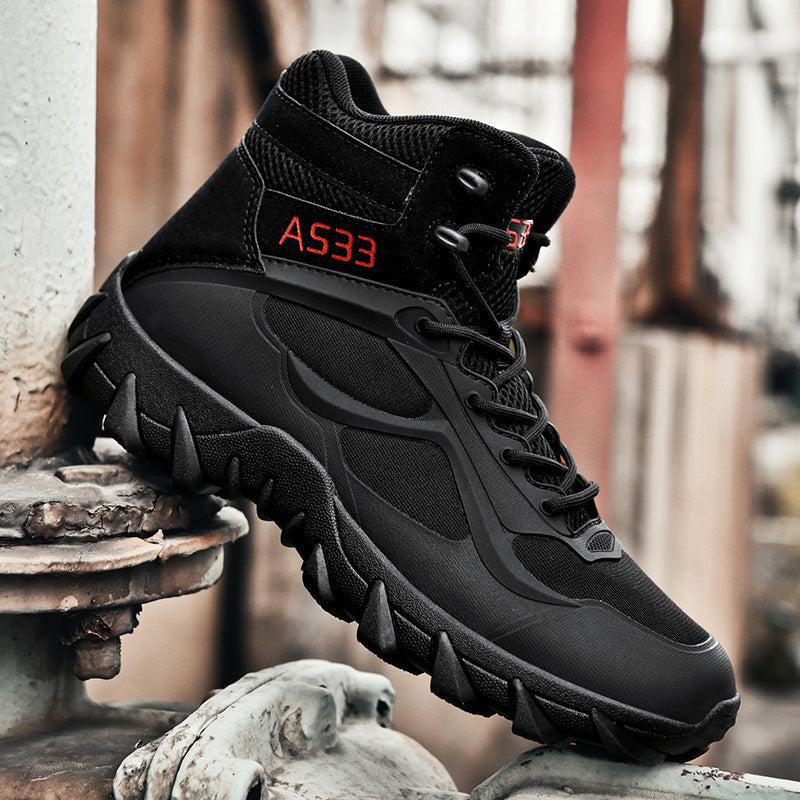 Men's Waterproof Snow Boots Anti-skid Comfortable Hiking Shoes