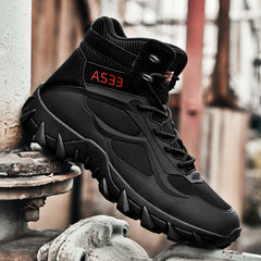 Men's Waterproof Snow Boots Anti-skid Comfortable Hiking Shoes