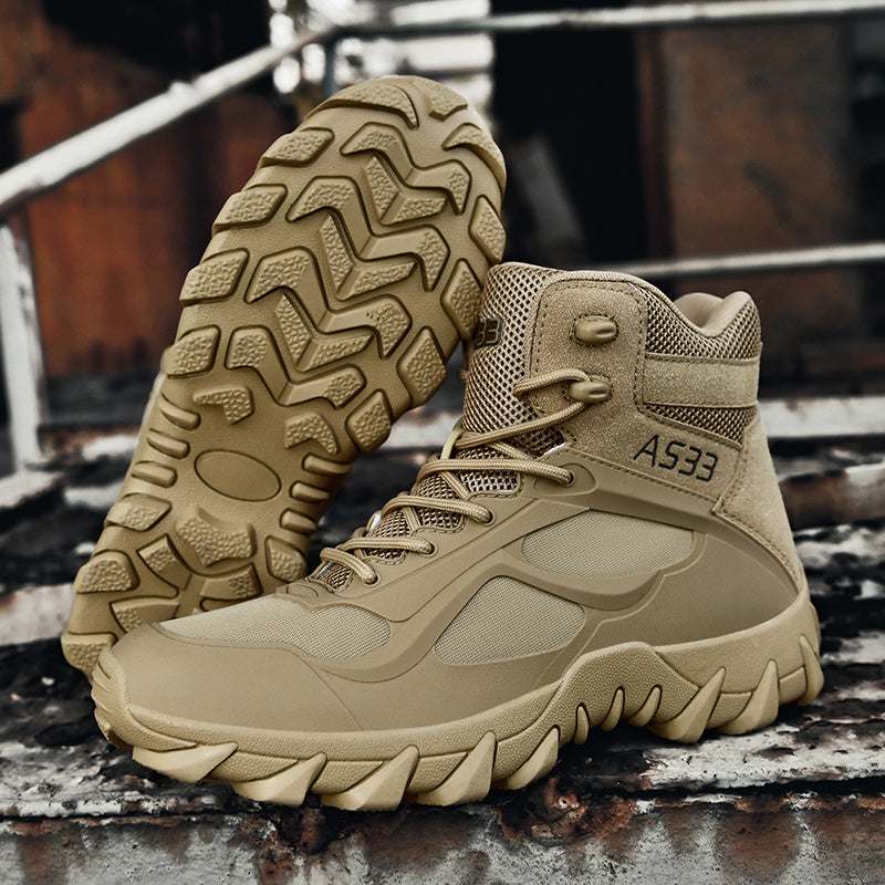 Men's Waterproof Snow Boots Anti-skid Comfortable Hiking Shoes