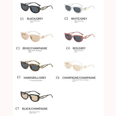 Women's Cat Eye Geometric Sunglasses