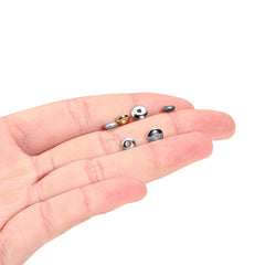 200 400Pcs CCB Charm Spacer Beads Wheel Bead Flat Round for DIY Jewelry Making