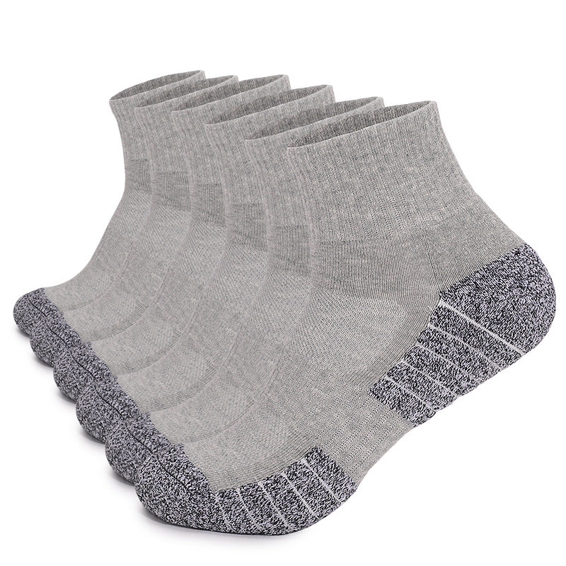 Moisture Wicking Padded Hiking Socks for All Seasons, 1 Pair