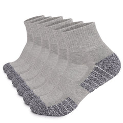 Moisture Wicking Padded Hiking Socks for All Seasons, 1 Pair