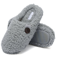 Women's Faux Fur Slip On Winter Slippers Soft Bottom Footwear