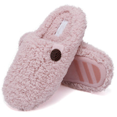 Women's Faux Fur Slip On Winter Slippers Soft Bottom Footwear