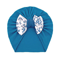 Newborn Floral Bow Turban Headband for Boys & Girls