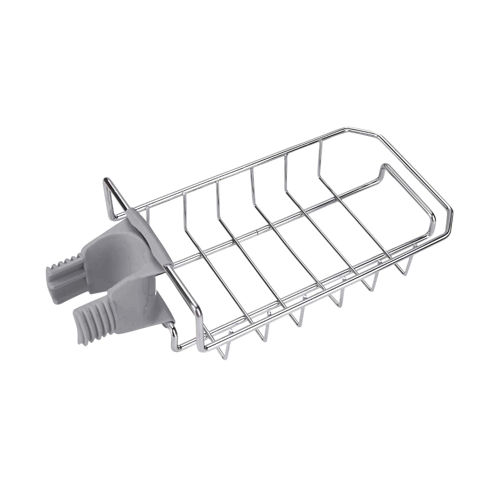 Stylish Stainless Steel Sponge Brush Rack
