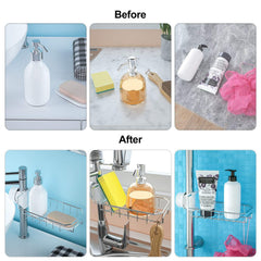 Stylish Stainless Steel Sponge Brush Rack