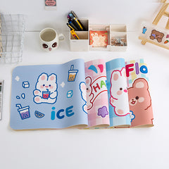Bear & Bunny Waterproof Mouse Pad for Girls' Dorms