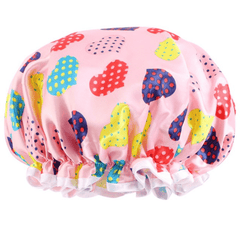 Baby Waterproof Bathing Shower Hat Shower Elastic Caps Sleeping Cap