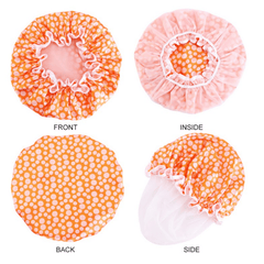 Baby Waterproof Bathing Shower Hat Shower Elastic Caps Sleeping Cap