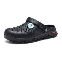 Men's Lightweight Open Back Clogs Mesh Bathing Shoes