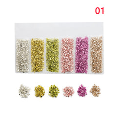 Crushed Glass Stones Resin Fillings Crystal UV Epoxy Filler DIY Crafts