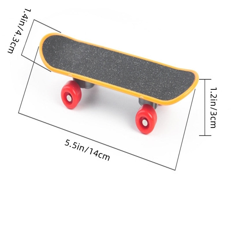 Mini Skateboard Parrot Toy for Chew Training & Cage Ornaments