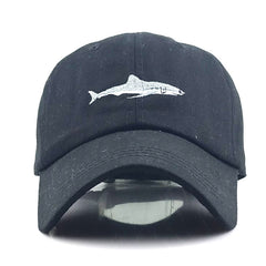 Shark Embroidery Baseball Cap