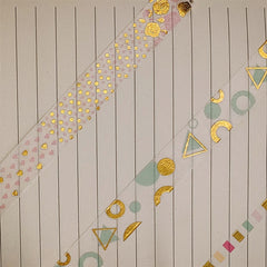 Geometric Lattice Journal and Paper Tape Foil Set
