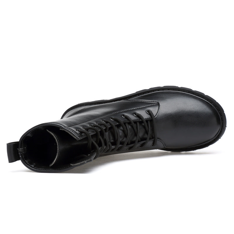 Men's Combat Boots Waterproof Non Slip Lace Up Boots