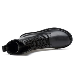 Men's Combat Boots Waterproof Non Slip Lace Up Boots