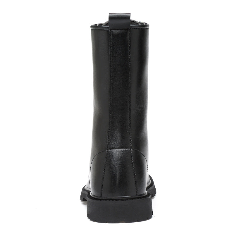 Men's Combat Boots Waterproof Non Slip Lace Up Boots