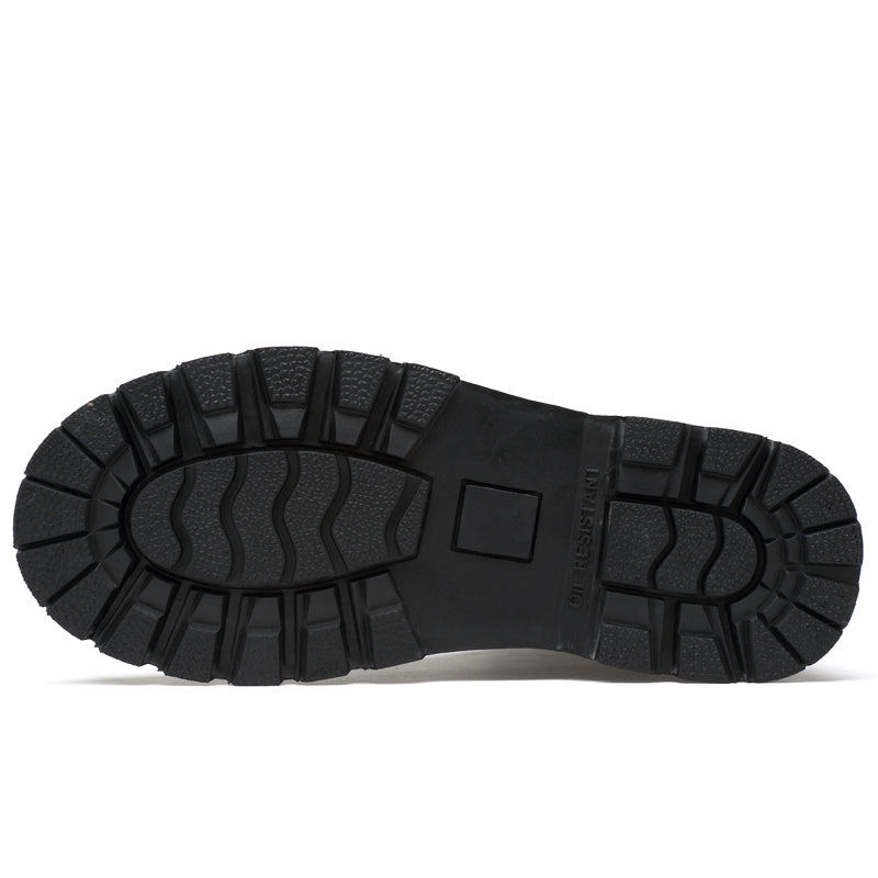 Men's Combat Boots Waterproof Non Slip Lace Up Boots