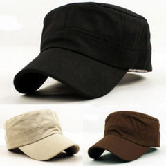 Outdoor Military Hat Flat Top Sun Protection Hat