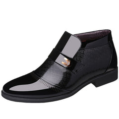 Men's Pointed Toe Slip on Non slip Boots For Wedding Business