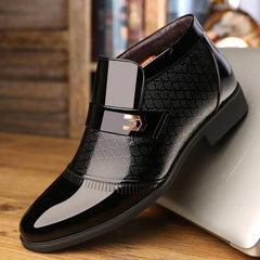 Men's Pointed Toe Slip on Non slip Boots For Wedding Business