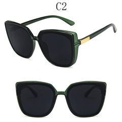 Men's Cat Eye Sunglasses UV Resistant for Outdoor Activities